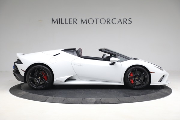 Used 2021 Lamborghini Huracan LP 610-2 EVO Spyder for sale Sold at Bugatti of Greenwich in Greenwich CT 06830 9