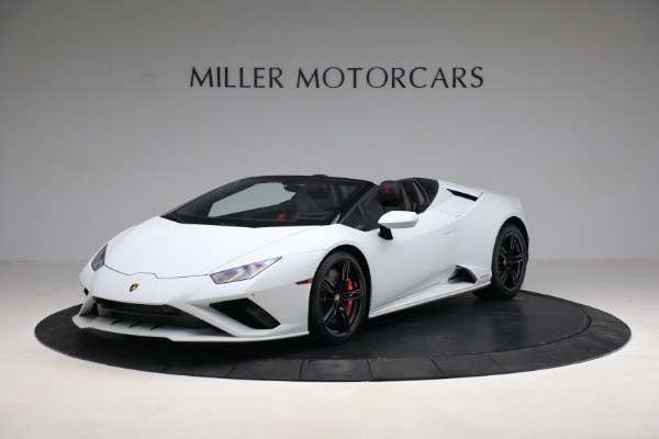 Used 2021 Lamborghini Huracan LP 610-2 EVO Spyder for sale $289,900 at Bugatti of Greenwich in Greenwich CT 06830 1
