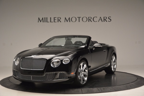Used 2013 Bentley Continental GTC for sale Sold at Bugatti of Greenwich in Greenwich CT 06830 1
