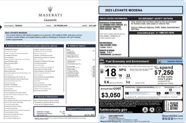 New 2023 Maserati Levante Modena for sale Sold at Bugatti of Greenwich in Greenwich CT 06830 23