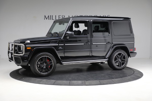 Used 2016 Mercedes-Benz G-Class AMG G 63 for sale Sold at Bugatti of Greenwich in Greenwich CT 06830 2