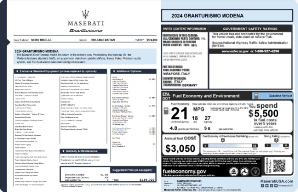 New 2024 Maserati GranTurismo Modena for sale Sold at Bugatti of Greenwich in Greenwich CT 06830 27