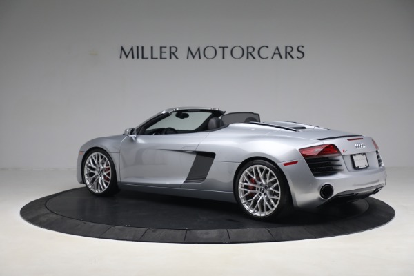 Used 2015 Audi R8 4.2 quattro Spyder for sale $149,900 at Bugatti of Greenwich in Greenwich CT 06830 4