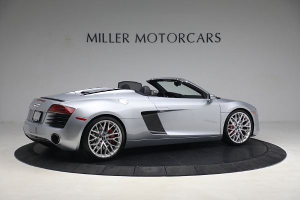Used 2015 Audi R8 4.2 quattro Spyder for sale $149,900 at Bugatti of Greenwich in Greenwich CT 06830 7