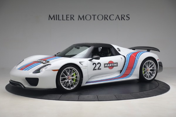 Used 2015 Porsche 918 Spyder for sale Call for price at Bugatti of Greenwich in Greenwich CT 06830 13