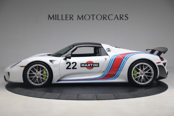 Used 2015 Porsche 918 Spyder for sale Call for price at Bugatti of Greenwich in Greenwich CT 06830 14