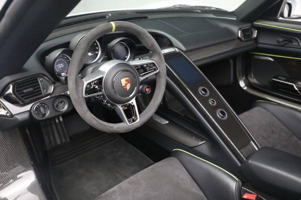 Used 2015 Porsche 918 Spyder for sale Call for price at Bugatti of Greenwich in Greenwich CT 06830 19