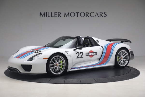 Used 2015 Porsche 918 Spyder for sale Call for price at Bugatti of Greenwich in Greenwich CT 06830 2