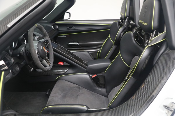 Used 2015 Porsche 918 Spyder for sale Call for price at Bugatti of Greenwich in Greenwich CT 06830 20