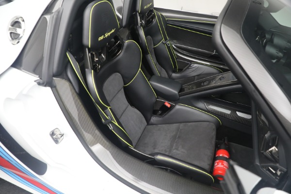 Used 2015 Porsche 918 Spyder for sale Call for price at Bugatti of Greenwich in Greenwich CT 06830 24