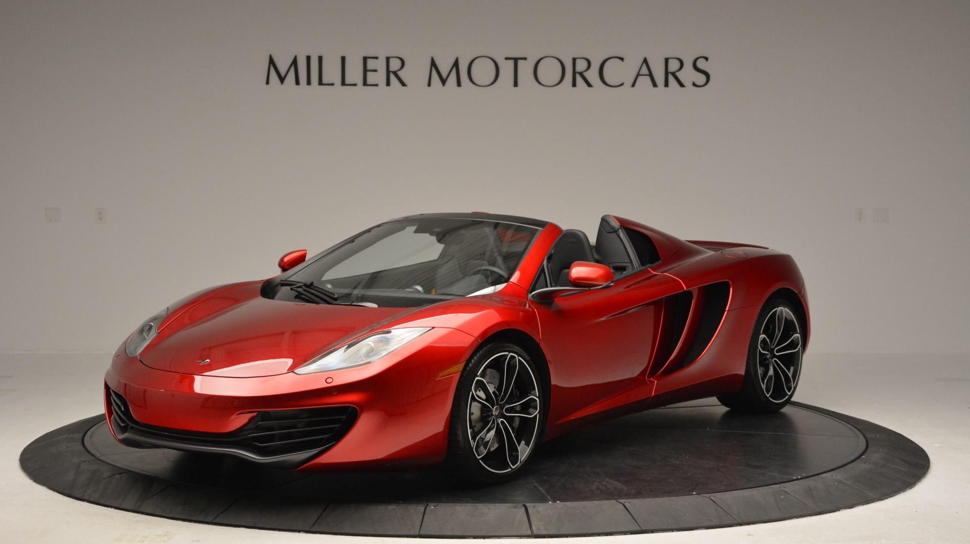 Used 2013 McLaren 12C Spider for sale Sold at Bugatti of Greenwich in Greenwich CT 06830 1