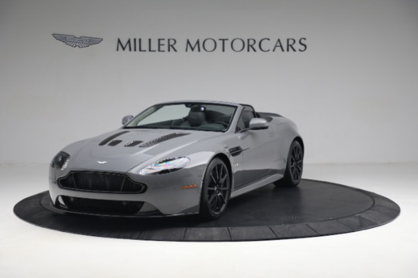 Used 2017 Aston Martin V12 Vantage S Roadster for sale Call for price at Bugatti of Greenwich in Greenwich CT 06830 12