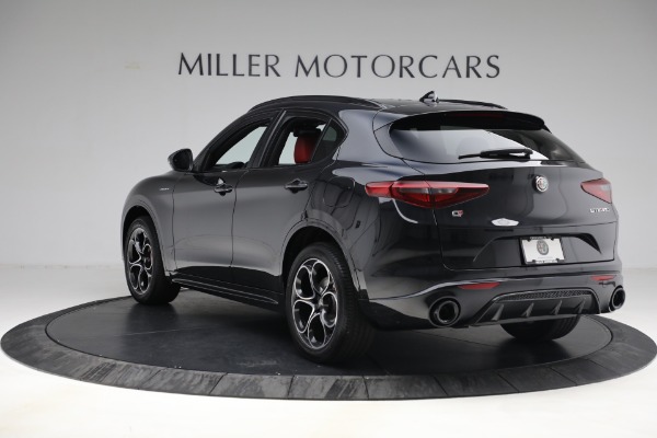 New 2023 Alfa Romeo Stelvio Veloce for sale $48,900 at Bugatti of Greenwich in Greenwich CT 06830 6