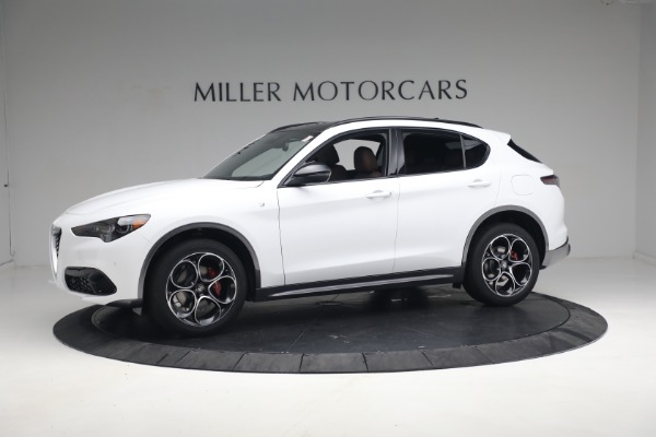 New 2024 Alfa Romeo Stelvio Ti for sale $54,570 at Bugatti of Greenwich in Greenwich CT 06830 2