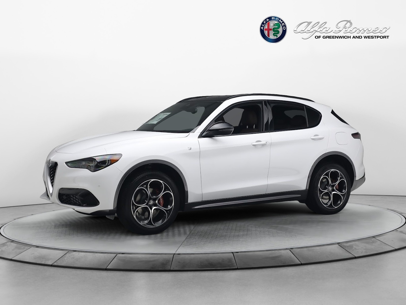 New 2024 Alfa Romeo Stelvio Ti for sale $57,420 at Bugatti of Greenwich in Greenwich CT 06830 1