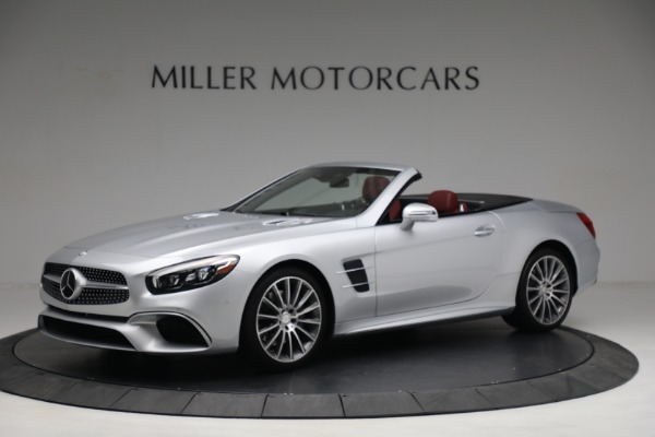 Used 2017 Mercedes-Benz SL-Class SL 450 for sale $62,900 at Bugatti of Greenwich in Greenwich CT 06830 2