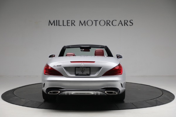Used 2017 Mercedes-Benz SL-Class SL 450 for sale $62,900 at Bugatti of Greenwich in Greenwich CT 06830 7