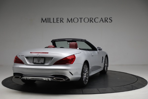 Used 2017 Mercedes-Benz SL-Class SL 450 for sale $62,900 at Bugatti of Greenwich in Greenwich CT 06830 8