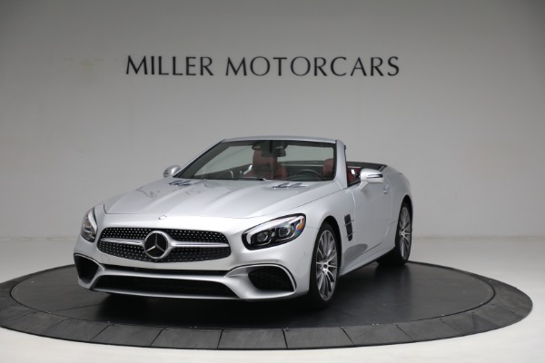Used 2017 Mercedes-Benz SL-Class SL 450 for sale $62,900 at Bugatti of Greenwich in Greenwich CT 06830 1