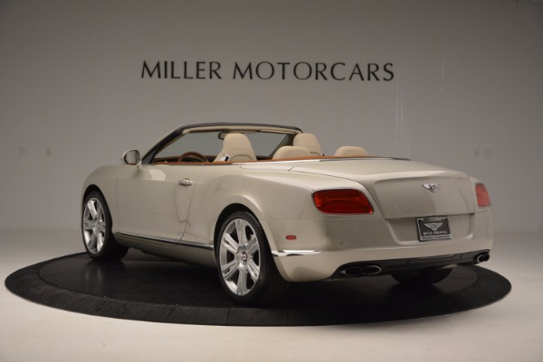 Used 2013 Bentley Continental GTC V8 for sale Sold at Bugatti of Greenwich in Greenwich CT 06830 5