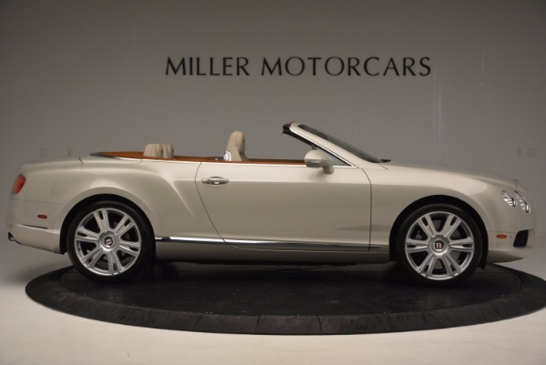 Used 2013 Bentley Continental GTC V8 for sale Sold at Bugatti of Greenwich in Greenwich CT 06830 9