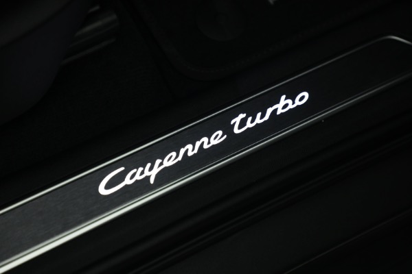 Used 2023 Porsche Cayenne Turbo Coupe for sale $149,900 at Bugatti of Greenwich in Greenwich CT 06830 25