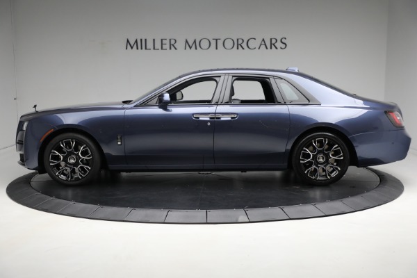 New 2024 Rolls-Royce Black Badge Ghost for sale $458,375 at Bugatti of Greenwich in Greenwich CT 06830 3