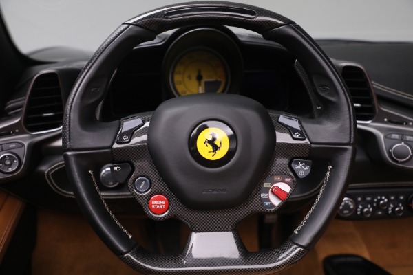 Used 2014 Ferrari 458 Spider for sale $289,900 at Bugatti of Greenwich in Greenwich CT 06830 25