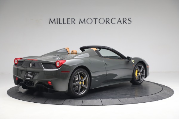 Used 2014 Ferrari 458 Spider for sale $289,900 at Bugatti of Greenwich in Greenwich CT 06830 7