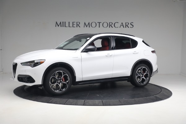 New 2024 Alfa Romeo Stelvio Ti for sale $56,696 at Bugatti of Greenwich in Greenwich CT 06830 1