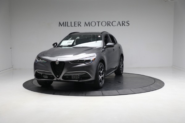 New 2024 Alfa Romeo Stelvio Veloce for sale $56,605 at Bugatti of Greenwich in Greenwich CT 06830 1
