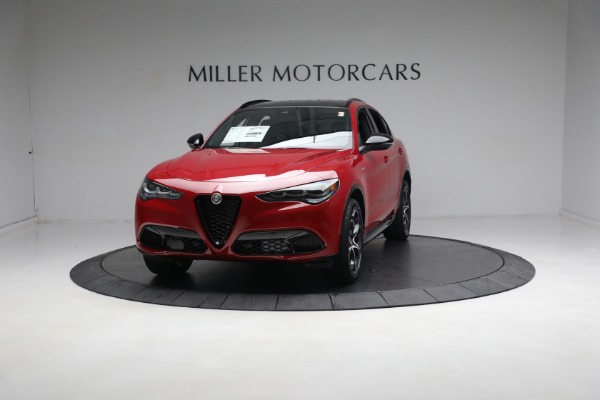 New 2024 Alfa Romeo Stelvio Veloce for sale $54,220 at Bugatti of Greenwich in Greenwich CT 06830 1