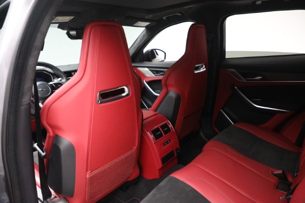 Used 2021 Jaguar F-PACE SVR for sale Sold at Bugatti of Greenwich in Greenwich CT 06830 22