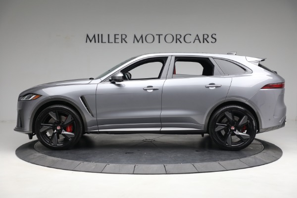 Used 2021 Jaguar F-PACE SVR for sale Sold at Bugatti of Greenwich in Greenwich CT 06830 3