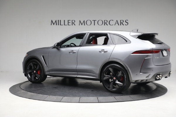 Used 2021 Jaguar F-PACE SVR for sale Sold at Bugatti of Greenwich in Greenwich CT 06830 4