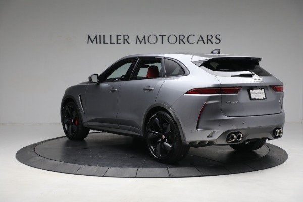 Used 2021 Jaguar F-PACE SVR for sale Sold at Bugatti of Greenwich in Greenwich CT 06830 5