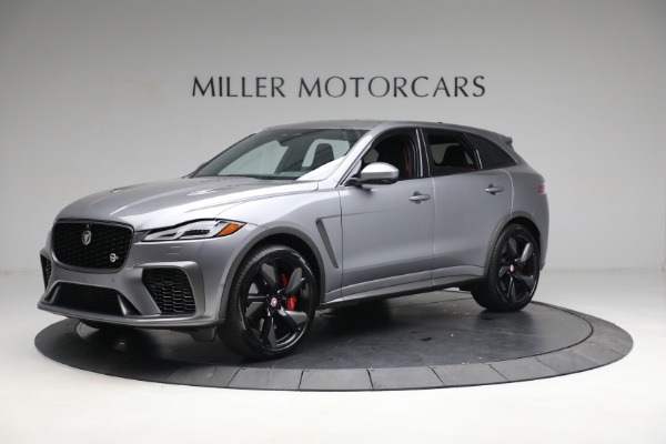Used 2021 Jaguar F-PACE SVR for sale Sold at Bugatti of Greenwich in Greenwich CT 06830 1