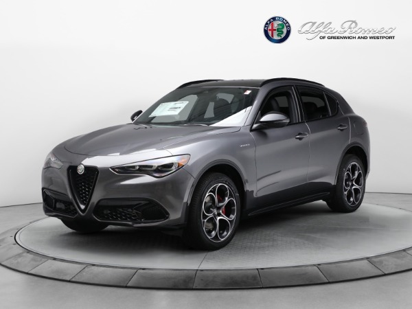 New 2024 Alfa Romeo Stelvio Veloce for sale $54,380 at Bugatti of Greenwich in Greenwich CT 06830 1