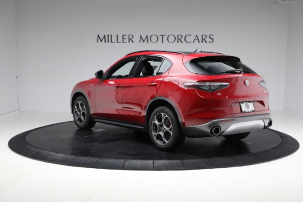 New 2024 Alfa Romeo Stelvio Ti for sale $53,895 at Bugatti of Greenwich in Greenwich CT 06830 8