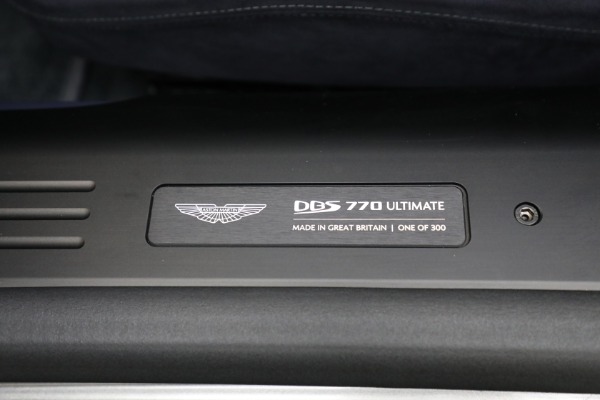 Used 2023 Aston Martin DBS 770 Ultimate for sale $458,900 at Bugatti of Greenwich in Greenwich CT 06830 17