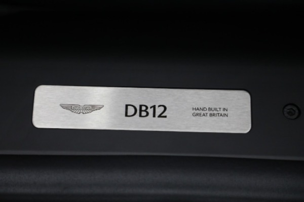 New 2024 Aston Martin DB12 V8 for sale $294,200 at Bugatti of Greenwich in Greenwich CT 06830 20