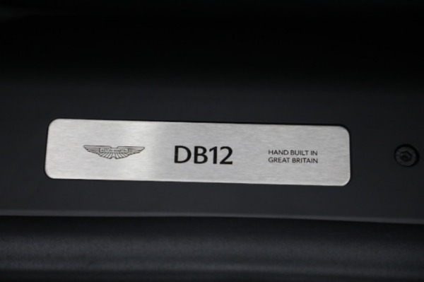 Used 2024 Aston Martin DB12 V8 for sale Sold at Bugatti of Greenwich in Greenwich CT 06830 20