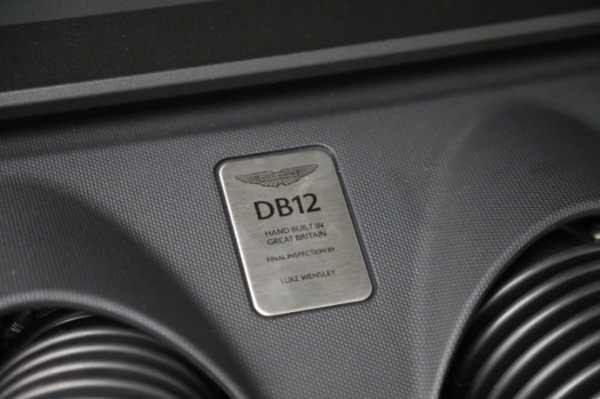 Used 2024 Aston Martin DB12 V8 for sale Sold at Bugatti of Greenwich in Greenwich CT 06830 25