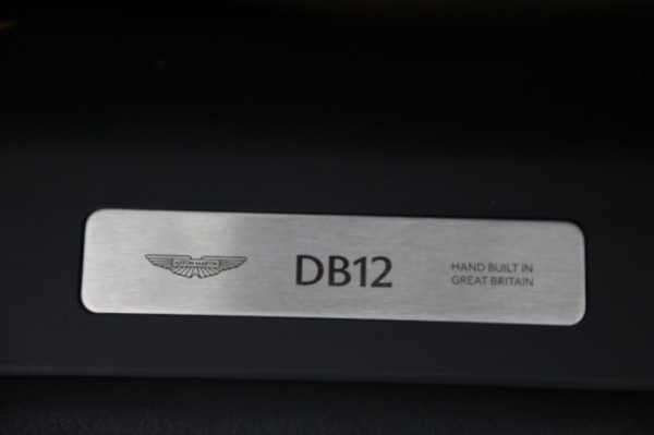 New 2024 Aston Martin DB12 V8 for sale $286,500 at Bugatti of Greenwich in Greenwich CT 06830 19
