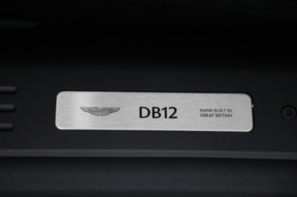 New 2024 Aston Martin DB12 V8 for sale $320,100 at Bugatti of Greenwich in Greenwich CT 06830 18