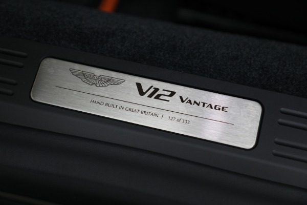 Used 2023 Aston Martin Vantage V12 for sale Sold at Bugatti of Greenwich in Greenwich CT 06830 23