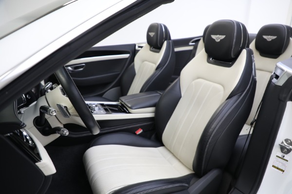 Used 2020 Bentley Continental GTC V8 for sale Sold at Bugatti of Greenwich in Greenwich CT 06830 27