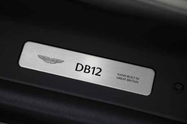 New 2024 Aston Martin DB12 V8 for sale Sold at Bugatti of Greenwich in Greenwich CT 06830 19