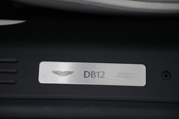 Used 2024 Aston Martin DB12 Volante for sale Sold at Bugatti of Greenwich in Greenwich CT 06830 25