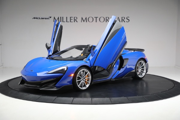 Used 2020 McLaren 600LT Spider for sale $229,900 at Bugatti of Greenwich in Greenwich CT 06830 25